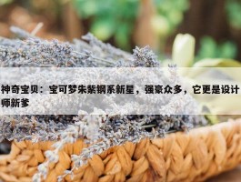 神奇宝贝：宝可梦朱紫钢系新星，强豪众多，它更是设计师新爹