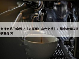 为什么陈飞宇毁了《志愿军：存亡之战》？毕竟老爹陈凯歌是导演