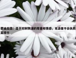 费迪南德：出于对利物浦的尊重和情感，克洛普不会执教英格兰