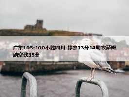 广东105-100小胜四川 徐杰13分14助攻萨姆纳空砍35分