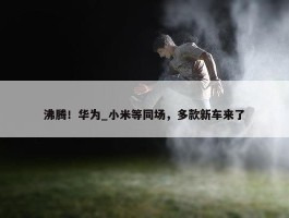 沸腾！华为_小米等同场，多款新车来了