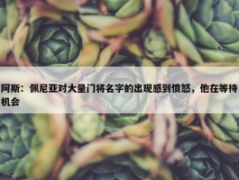 阿斯：佩尼亚对大量门将名字的出现感到愤怒，他在等待机会