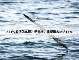 AI PC卖得怎么样？杨元庆：出货量占比达14%