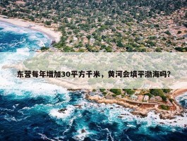 东营每年增加30平方千米，黄河会填平渤海吗？