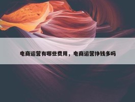 电商运营有哪些费用，电商运营挣钱多吗