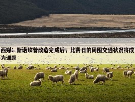 西媒：新诺坎普改造完成后，比赛日的周围交通状况将成为课题