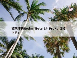 被玩坏的Redmi Note 14 Pro+，惊掉下巴！