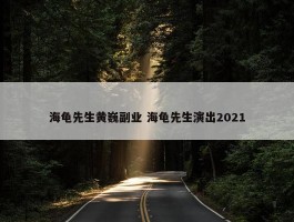 海龟先生黄巍副业 海龟先生演出2021