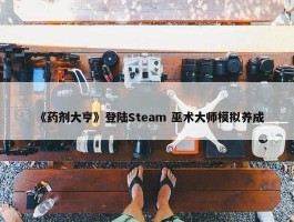 《药剂大亨》登陆Steam 巫术大师模拟养成