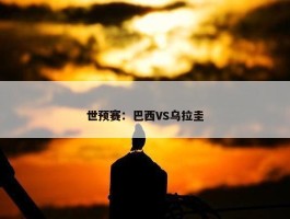 世预赛：巴西VS乌拉圭