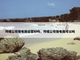 传媒公司做电商运营好吗，传媒公司做电商可以吗