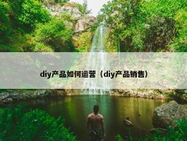 diy产品如何运营（diy产品销售）