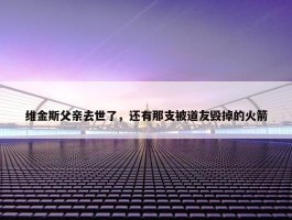 维金斯父亲去世了，还有那支被道友毁掉的火箭