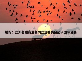 镜报：欧洲各联赛准备向欧盟委员会起诉国际足联