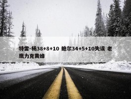 特雷-杨38+8+10 鲍尔34+5+10失误 老鹰力克黄蜂