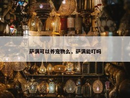 萨满可以养宠物么，萨满能叮吗