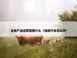 去痣产品运营需要什么（祛痣行业怎么样）