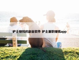 护士赚钱的副业软件 护士兼职赚钱app