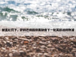 被直红罚下，萨利巴将因停赛缺席下一轮英超战利物浦