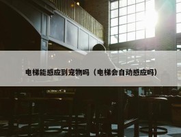 电梯能感应到宠物吗（电梯会自动感应吗）