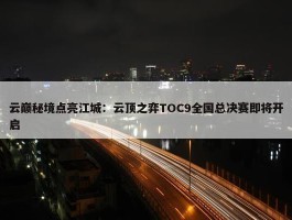 云巅秘境点亮江城：云顶之弈TOC9全国总决赛即将开启