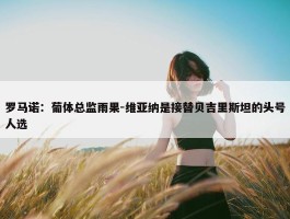 罗马诺：葡体总监雨果-维亚纳是接替贝吉里斯坦的头号人选