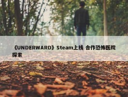 《UNDERWARD》Steam上线 合作恐怖医院探索