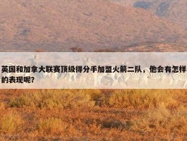 英国和加拿大联赛顶级得分手加盟火箭二队，他会有怎样的表现呢？