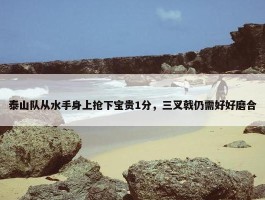 泰山队从水手身上抢下宝贵1分，三叉戟仍需好好磨合