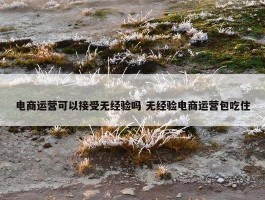 电商运营可以接受无经验吗 无经验电商运营包吃住