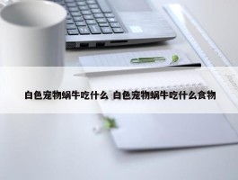 白色宠物蜗牛吃什么 白色宠物蜗牛吃什么食物