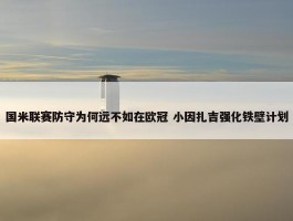 国米联赛防守为何远不如在欧冠 小因扎吉强化铁壁计划