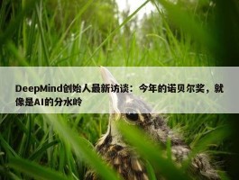 DeepMind创始人最新访谈：今年的诺贝尔奖，就像是AI的分水岭