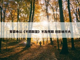 育碧承认《不羁联盟》不及预期 但影响不大