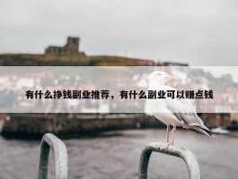 有什么挣钱副业推荐，有什么副业可以赚点钱