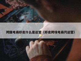 跨国电商虾皮什么是运营（虾皮跨境电商代运营）