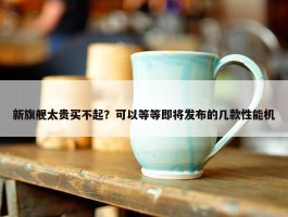 新旗舰太贵买不起？可以等等即将发布的几款性能机