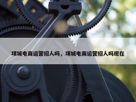 项城电商运营招人吗，项城电商运营招人吗现在