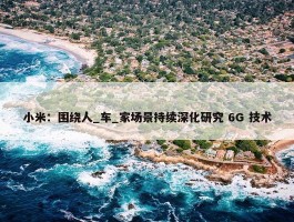 小米：围绕人_车_家场景持续深化研究 6G 技术