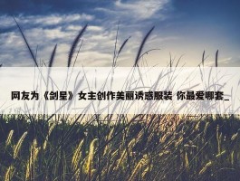 网友为《剑星》女主创作美丽诱惑服装 你最爱哪套_