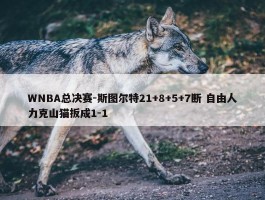 WNBA总决赛-斯图尔特21+8+5+7断 自由人力克山猫扳成1-1