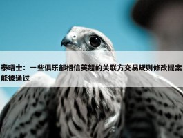 泰晤士：一些俱乐部相信英超的关联方交易规则修改提案能被通过